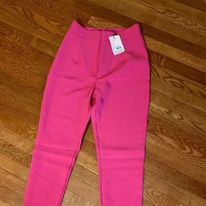 Missguided Hot Pink Trousers